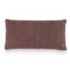 Square Check Nutmeg Decorative Cushion Cover 12 x 20 Inches