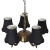 Devansh Gold Wall Mounted Lamp With Beige Jute Shade