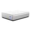 Gravity Hybrid Euro Top 5 Zoned Zero Partner Disturbance & 7 Layered Foam Pocket Spring Mattress (72 x 48 in, 10 Inches)