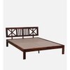 Zeevo Solid Wood Queen Bed Without Storage