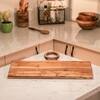 Ireka Home Knivio Acacia Wood Chopping Board with Handle – Cutting Board