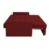 Barato 3 Seater Pull Out Sofa cum Bed in Maroon Colour