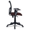 Eexcaeal Mid Back Ergonomic Chair in Brown Colour