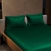 Stoa Paris 300TC UltrSatin Double Bedsheet Set Satin Double Emerald Green