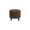 Daviana Boucle Fabric Lounge Chair in Brown Colour