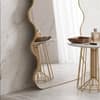 The Artment Gold Meander Unbreakable Floor Mirror For Home (180 X 80 CM)