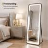 The Artment Black Halo Square Unbreakable Floor Mirror For Home (160 X 50 CM)