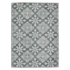 Ellison Gray Steel Geometric Hand-Tufted Wool 6X4 Feet Carpet