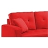 Universe Solid Wood Sofa cum Bed in Red