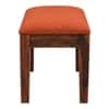 Arbor 4 Seater Dining Set with Orange Cushioned Bench