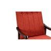 Celsey Solid Wood Rocking Chair in Red Colour