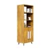 Hexa Engineered Wood Bookshelf Multipurpose Storage Rack in Giant Wood Colour