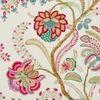 Genoa Lounge Chair In Viva bloom premium cotton Colour