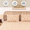 Genda Phool Set Of 2 Pillow Covers with Beige colour