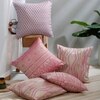Set Of 5 Jacquard Square Cushion Covers