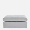 Brit Ottoman in Grey Ash Colour