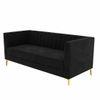 Loris Fabric Sofa - Black