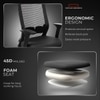 Kepler Brooks Eterna High Back Premium Office Chair in Black Colour