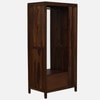 Sheesham Wood Open Wardrobe In Provincial Teak Finish