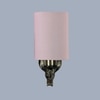 Devansh Metal Electric Wall Light in Antique Gold Colour with Grey Shade Count of 1 Light