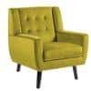 Derel Accent Chair in Mint Green Colour