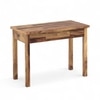 Amroha Sheesham Wood Study Computer Table In Natural Teak Finish