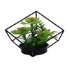 Artificial Succulent Indoor Plant With A Metal Stand