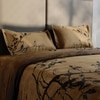 Stoa Paris Super King Size 100% Cotton Bedsheet with 2 Pillow Covers  Size Brown Charcoal