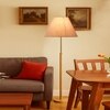 Devansh Wood & Metal Floor Lamp