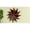 Liam Brown & Black Solid Wood Wall Clock
