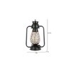 Eden Multicolor Metal Wall Mounted Lantern Lamp