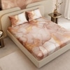 Stoa Paris 300TC UltrSatin King Bedsheet Set Satin King Champagne Gold