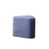 Triad Blue Boucle Pouf Ottoman Set Of 2