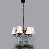 Devansh Dual Black Wallmounted Lamp With Beige Jute  Shade