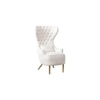 Jayeh High Back Chair in Cream Colour
