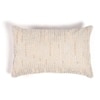 Metallic Printed And Beaded Cushion Cover
