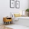 Hexa Engineered Wood Modern Single Bed With Headboard With Storage In Frosty White