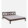 Zeevo Solid Wood King Bed Without Storage