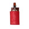 Devansh Solid Wood Electric Wall Light in Brown Colour with Maroon Shade Count of 1 Light