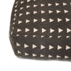 Bohemian Aztec Rectangle Cotton Pets Bed in Brown Colour