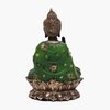 Buddha Polyresin  Figurine in Green Colour
