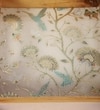 Whispering Blooms Square Wooden Tray - Small
