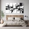 The Castle Decor Abstract Art Wall Painting Wooden Framed Digital Painting 27x48 Inch (Style 6)