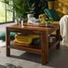 Dolji Solid Sheesham Wood Coffee Table In Provincial Teak Finish