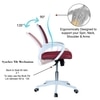 Naamikoa Mid Back Ergonomic Chair in Maroon Colour