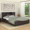 Idyia Solid Wood Queen Size Drawer Storage Bed In Melamine Finish