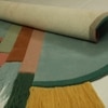 Milot-2 WoolRectangle Carpets Hand Tufted in Rust Orange Colour