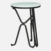 Bamba Metal Side Table in Black Colour