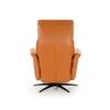 Oasis One Seater Motorized Leather Recliner in Golden Oak Brown Colour