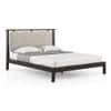 Satori Solid Wood Queen Size Bed In American Walnut Finish